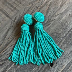 Sheila Fajl beaded tassel earrings